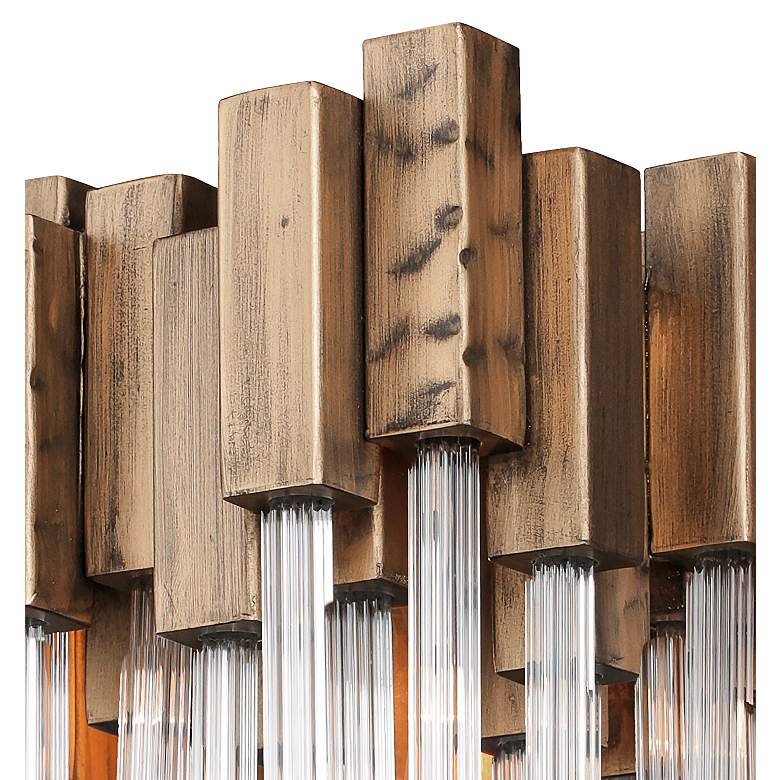 Image 2 Varaluz Matrix 13.5" High 1-Light Havana Gold Modern Wall Sconce more views