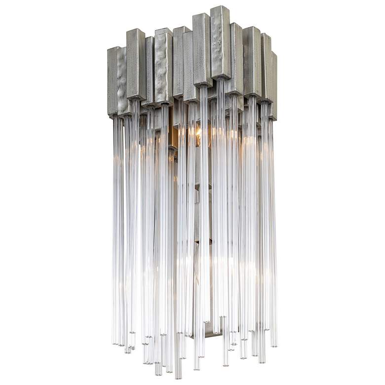 Image 1 Varaluz Matrix 17 1/2" High Rainy Night Wall Sconce