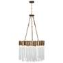 3_Varaluz Matrix 18 1/2" Wide Havana Gold 6-Light Pendant