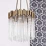 2_Varaluz Matrix 18 1/2" Wide Havana Gold 6-Light Pendant