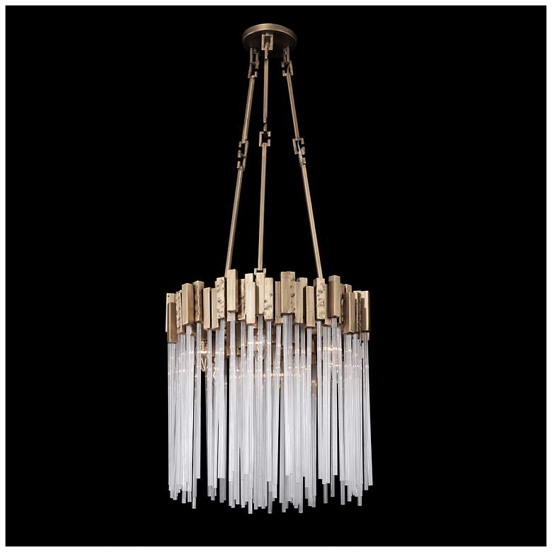 Image 6 Varaluz Matrix 18 1/2" Wide Havana Gold 6-Light Pendant more views