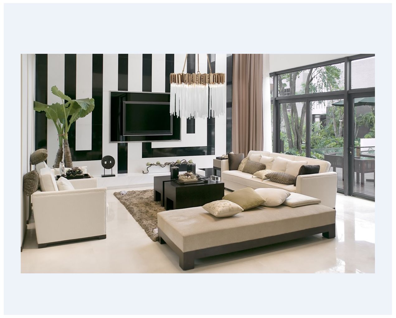 Varaluz Matrix 18 1/2" Wide Havana Gold 6-Light Pendant in scene