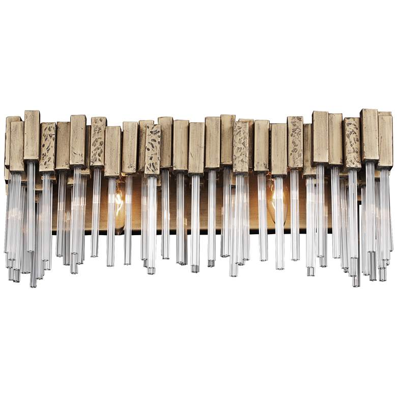 Image 1 Varaluz Matrix 21" Wide Havana Gold 2-Light Bath Light