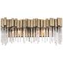 1_Varaluz Matrix 21" Wide Havana Gold 2-Light Bath Light