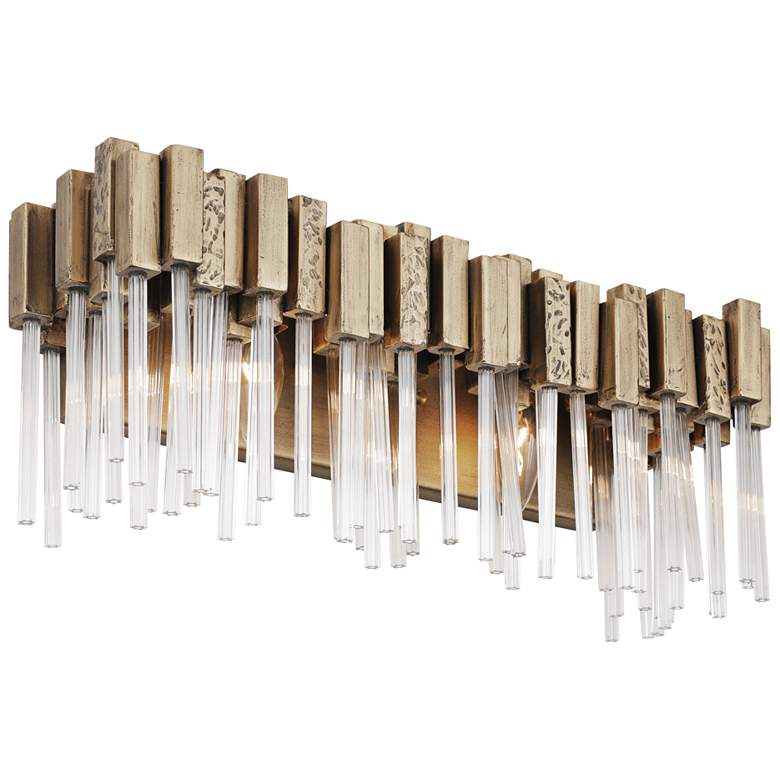 Image 2 Varaluz Matrix 21" Wide Havana Gold 2-Light Bath Light more views