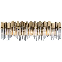 Varaluz Matrix 28" Wide Havana Gold Modern Vanity Bath Fixture | www.lampsplus.com