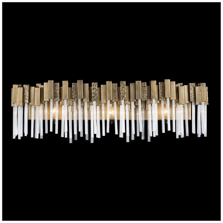 Image 5 Varaluz Matrix 28" Wide Havana Gold Modern Vanity Bath Fixture more views