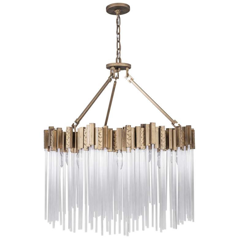 Image 2 Varaluz Matrix 30" Wide Havana Gold Chandelier more views