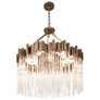3_Varaluz Matrix 30" Wide Havana Gold Chandelier more views