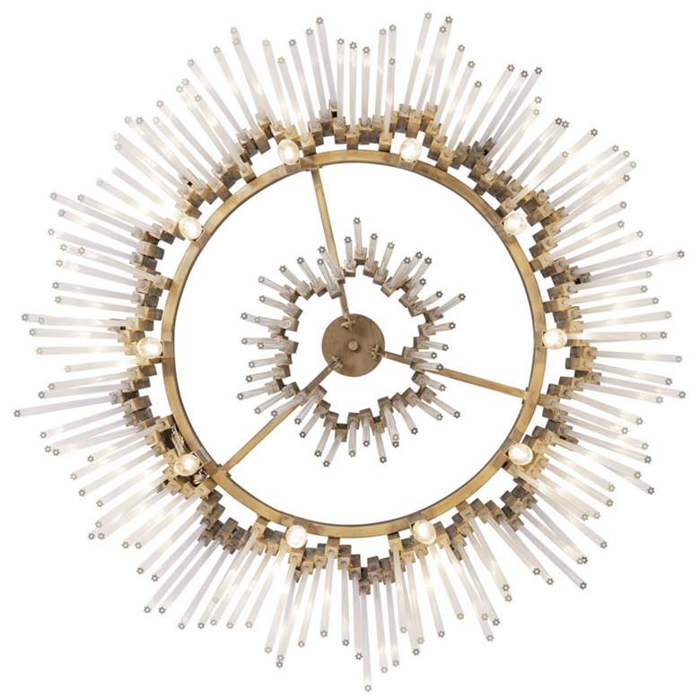 Image 4 Varaluz Matrix 30" Wide Havana Gold Chandelier more views