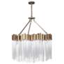 5_Varaluz Matrix 30" Wide Havana Gold Chandelier more views