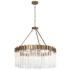 Varaluz Matrix 40" Wide Havana Gold Chandelier