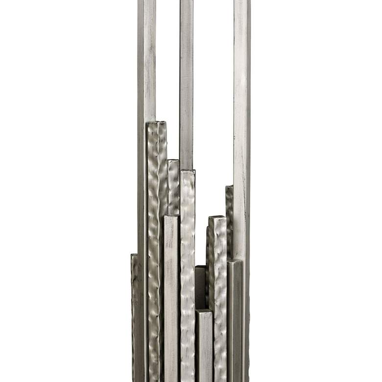 Image 2 Varaluz Matrix 68" 6-Light Glass and Rainy Night Gray Floor Lamp more views