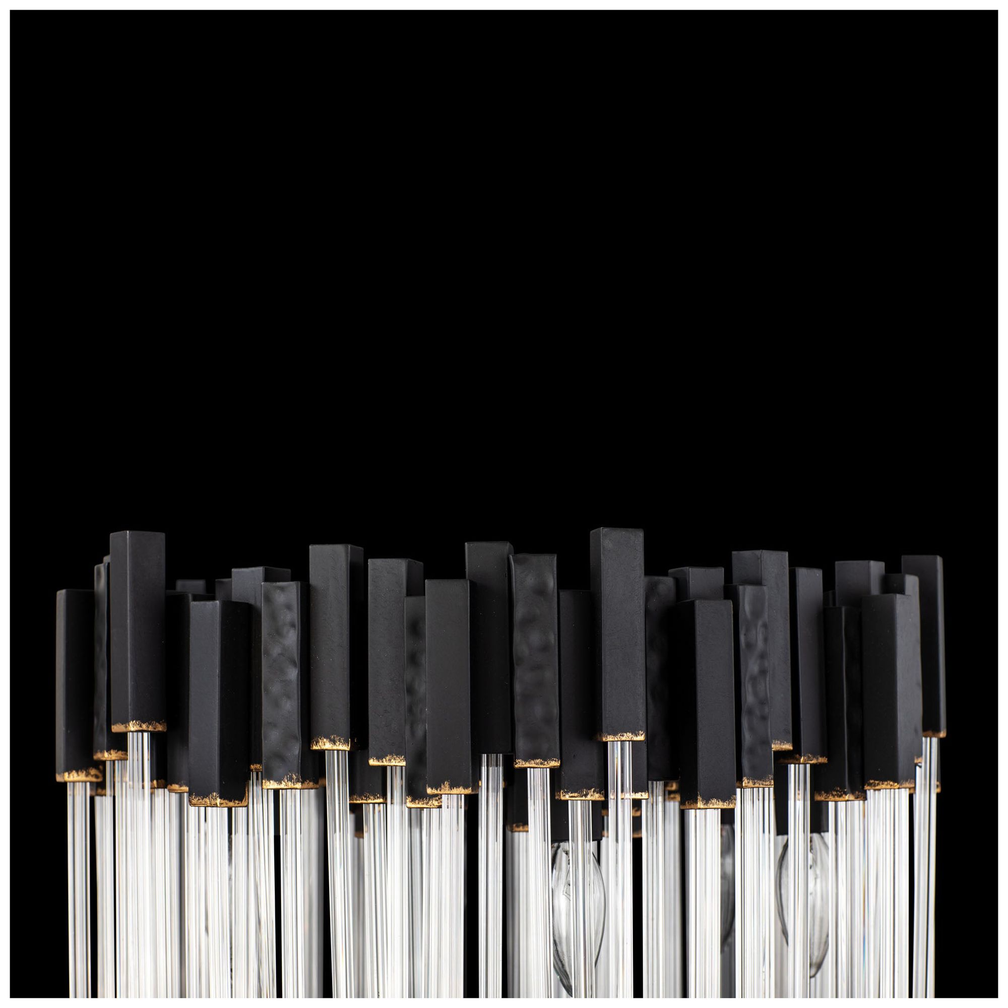 Image 5 Varaluz Matrix Matte Black and Glass Floor Lamp more views