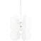 Varaluz Monarch 14 3/4" Wide White Butterfly Pendant Light