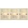 Varaluz Morgan 23" Wide Satin Brass 3-Light Bath Light