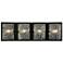 Varaluz Morgan 31" Wide Black 4-Light Vanity Bath Light