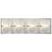 Varaluz Morgan 31" Wide Brushed Nickel 4-Light Bath Light
