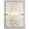 Varaluz Morgan 9 3/4" High Brushed Nickel Wall Sconce