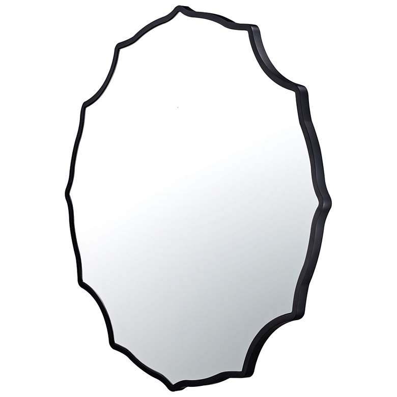 Image 5 Varaluz Not Baroque Black 40" Oversized Wall Mirror more views