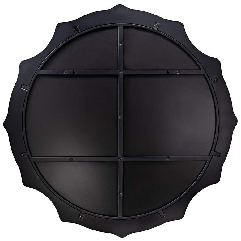 Image 6 Varaluz Not Baroque Black 40" Oversized Wall Mirror more views