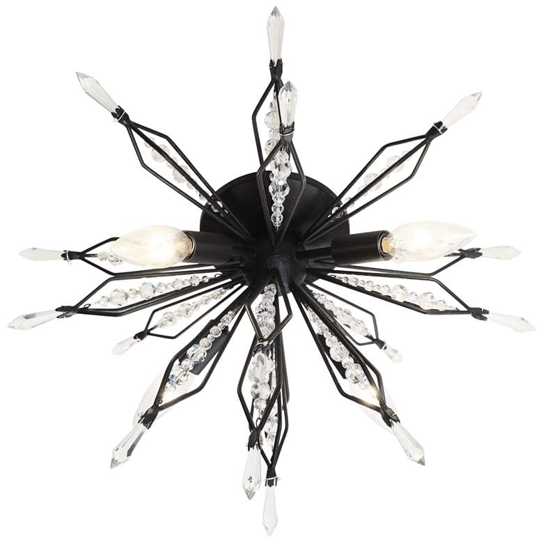 Image 2 Varaluz Orbital 18 1/4" Wide Carbon 4-Light Ceiling Light