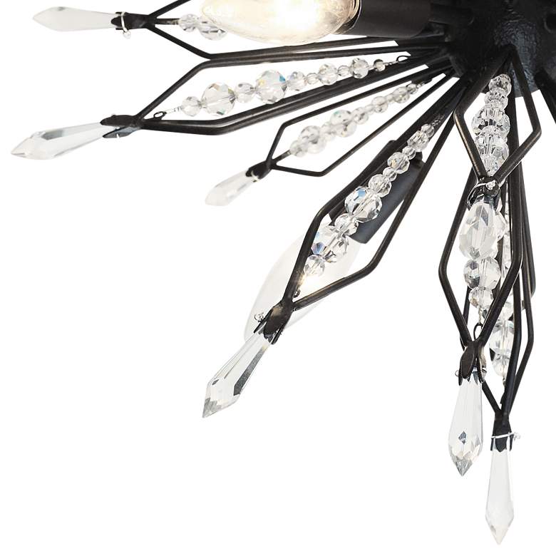 Image 3 Varaluz Orbital 18 1/4" Wide Carbon 4-Light Ceiling Light more views