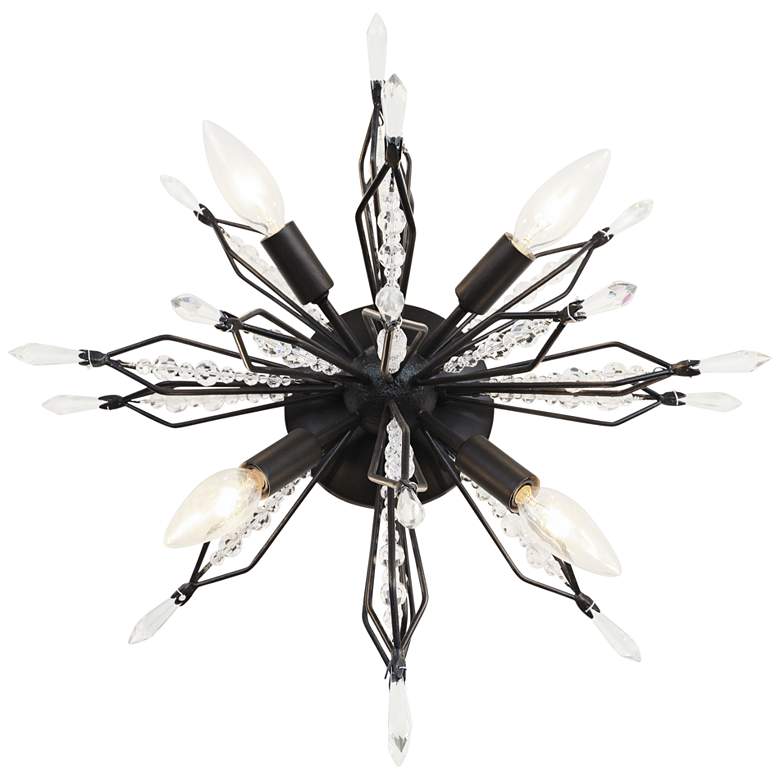 Image 4 Varaluz Orbital 18 1/4" Wide Carbon 4-Light Ceiling Light more views
