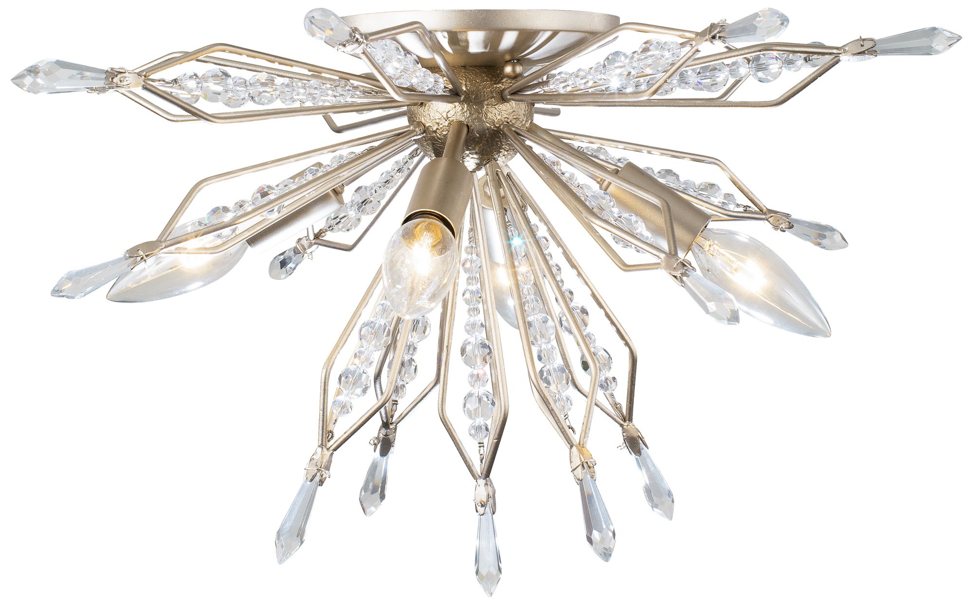 Image 4 Varaluz Orbital 18 1/4" Wide Gold Dust 4-Light Ceiling Light more views