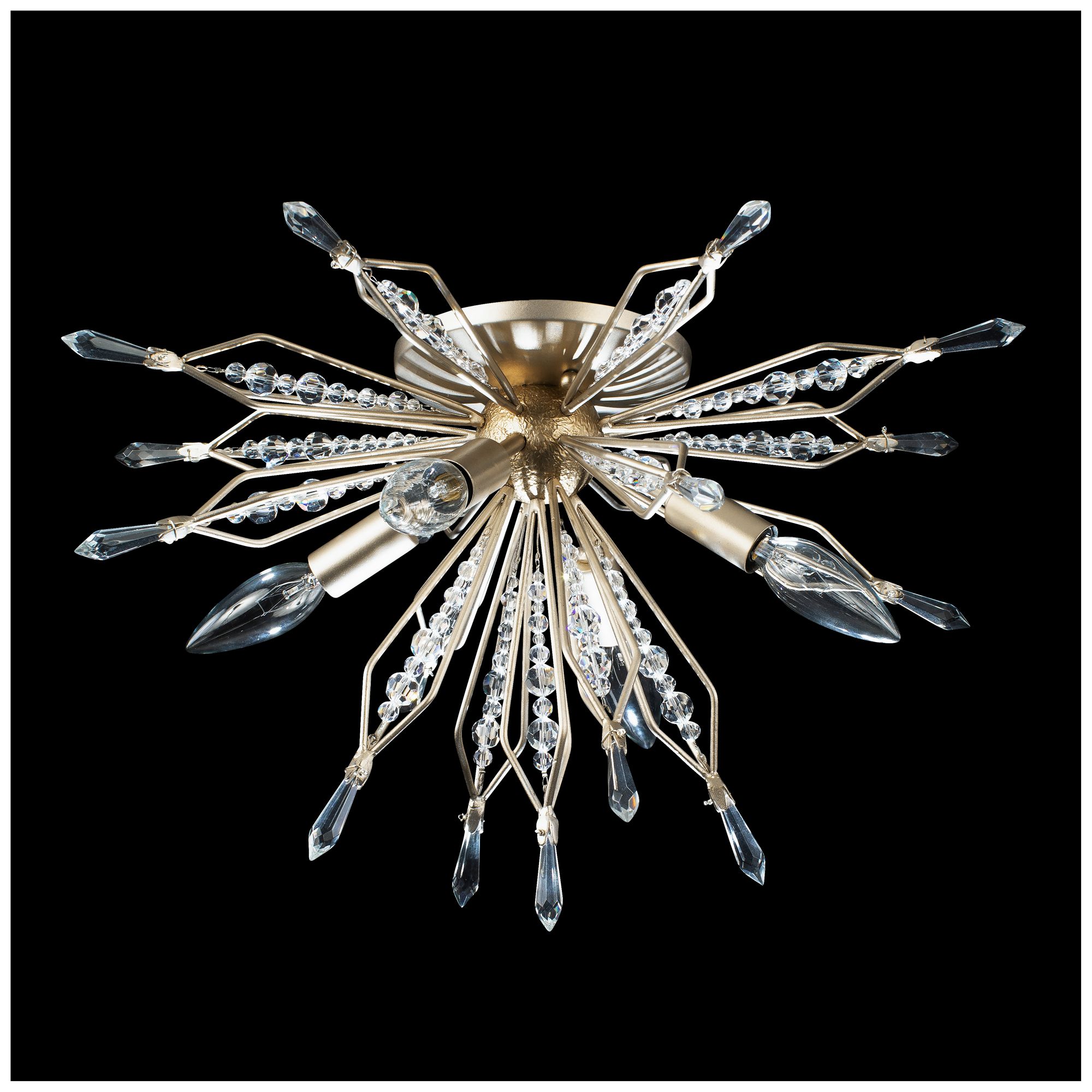 Image 6 Varaluz Orbital 18 1/4" Wide Gold Dust 4-Light Ceiling Light more views