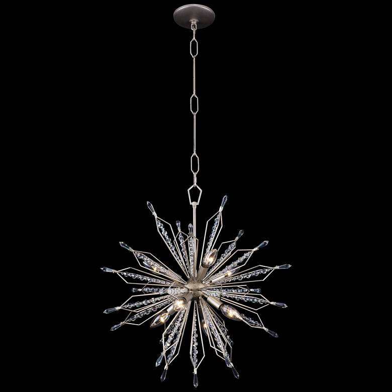 Image 1 Varaluz Orbital 24" Wide Gold Dust 8-Light Pendant