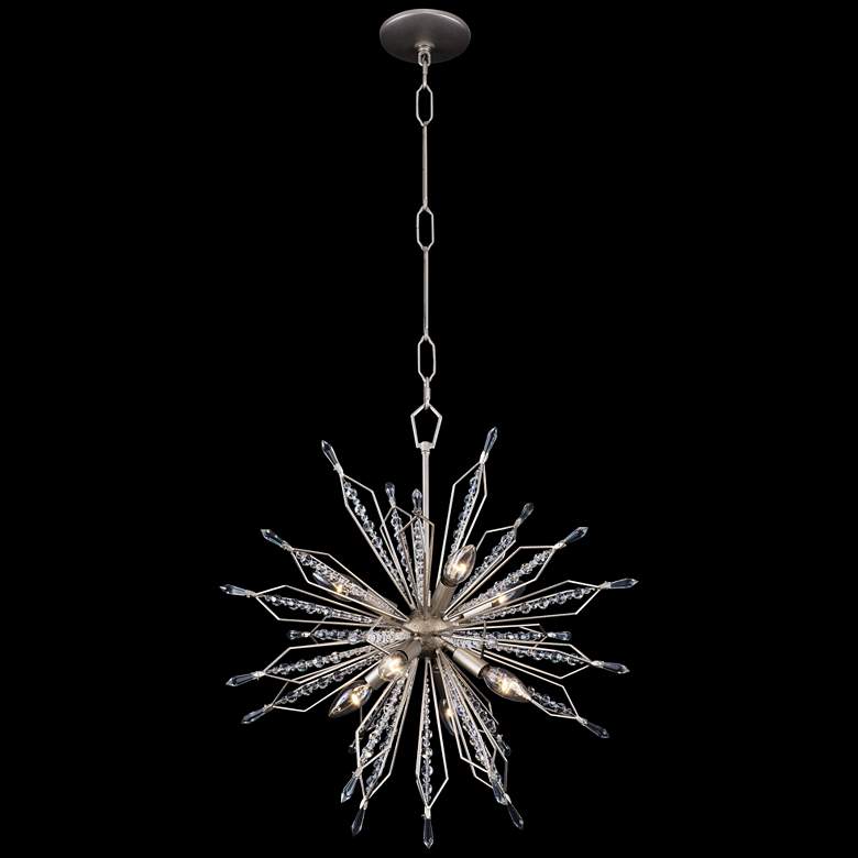 Image 1 Varaluz Orbital 24 inch Wide Gold Dust 8-Light Pendant