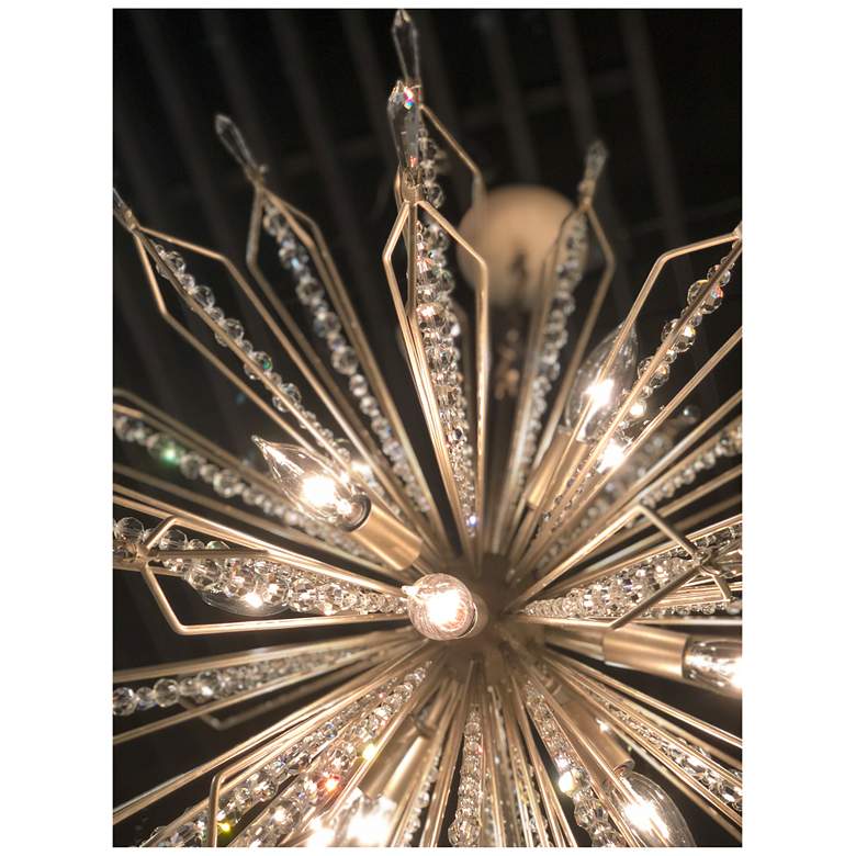 Image 5 Varaluz Orbital 24" Wide Gold Dust 8-Light Pendant more views
