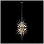 5_Varaluz Orbital 24" Wide Gold Dust and Crystal Foyer Pendant more views