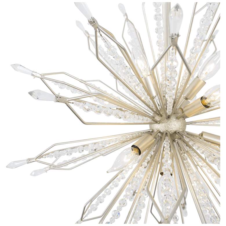 Image 2 Varaluz Orbital 28" Wide Gold Dust 12-Light Sputnik Pendant more views