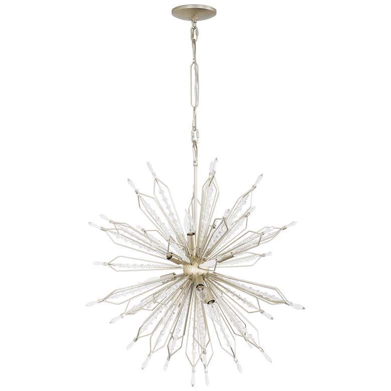 Image 3 Varaluz Orbital 28" Wide Gold Dust 12-Light Sputnik Pendant more views