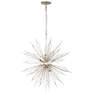 3_Varaluz Orbital 28" Wide Gold Dust 12-Light Sputnik Pendant more views
