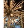 7_Varaluz Orbital 28" Wide Gold Dust 12-Light Sputnik Pendant more views