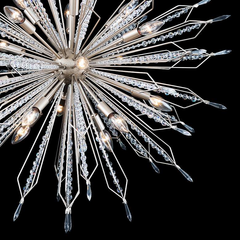 Image 2 Varaluz Orbital 36" Wide Gold Dust 16-Light Pendant more views