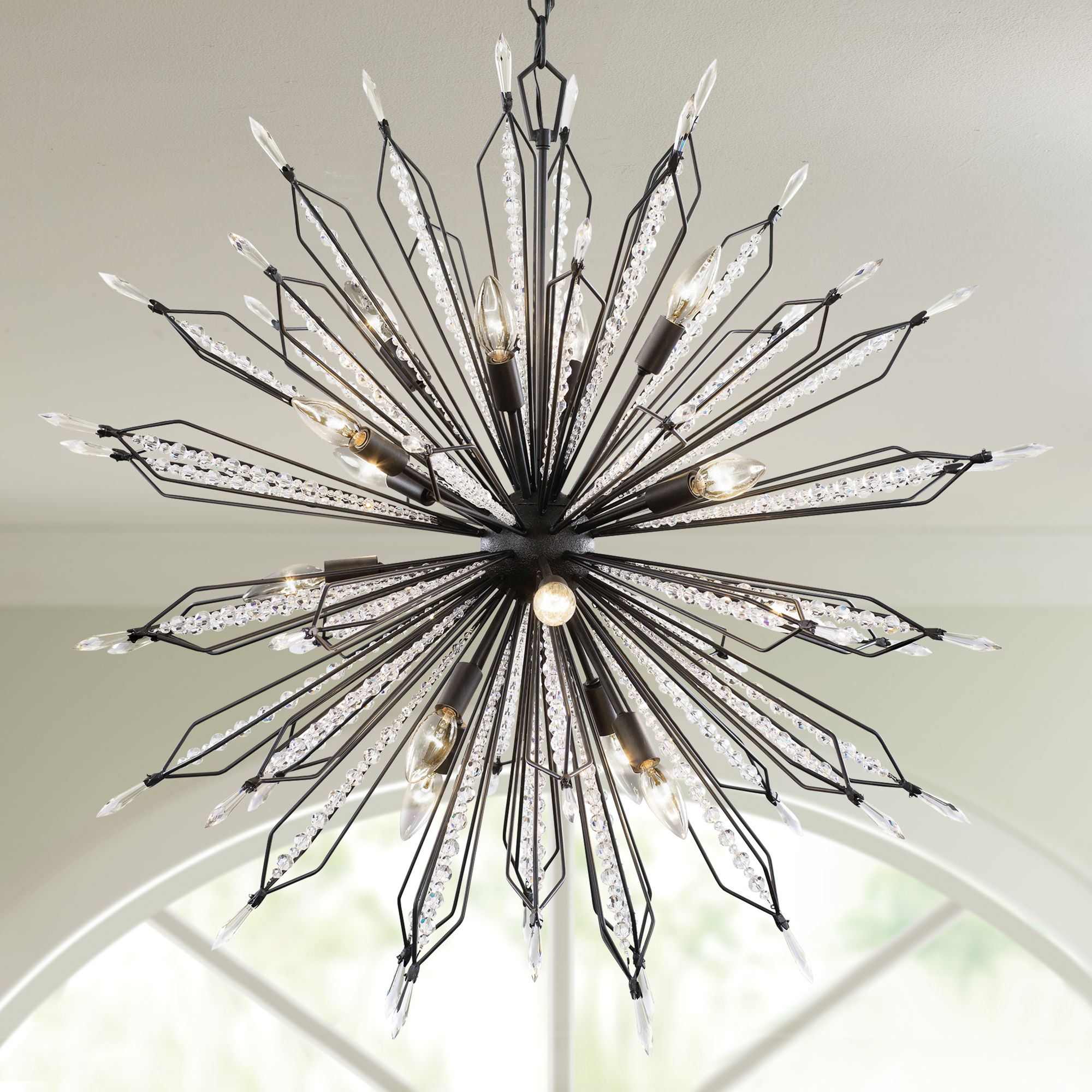 Varaluz Orbital Black Collection