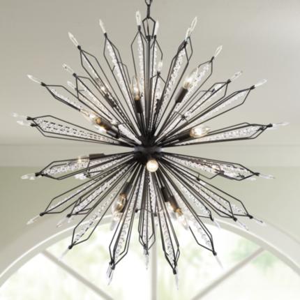 Varaluz Orbital Black Collection