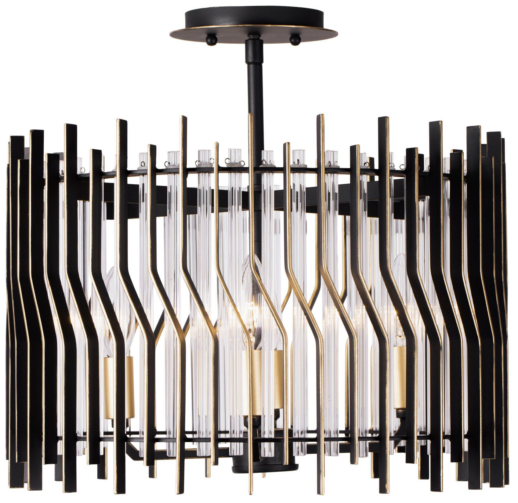 Varaluz Park Row Black Collection