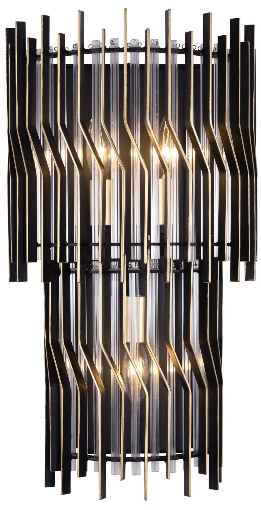 Varaluz Park Row Gold Collection