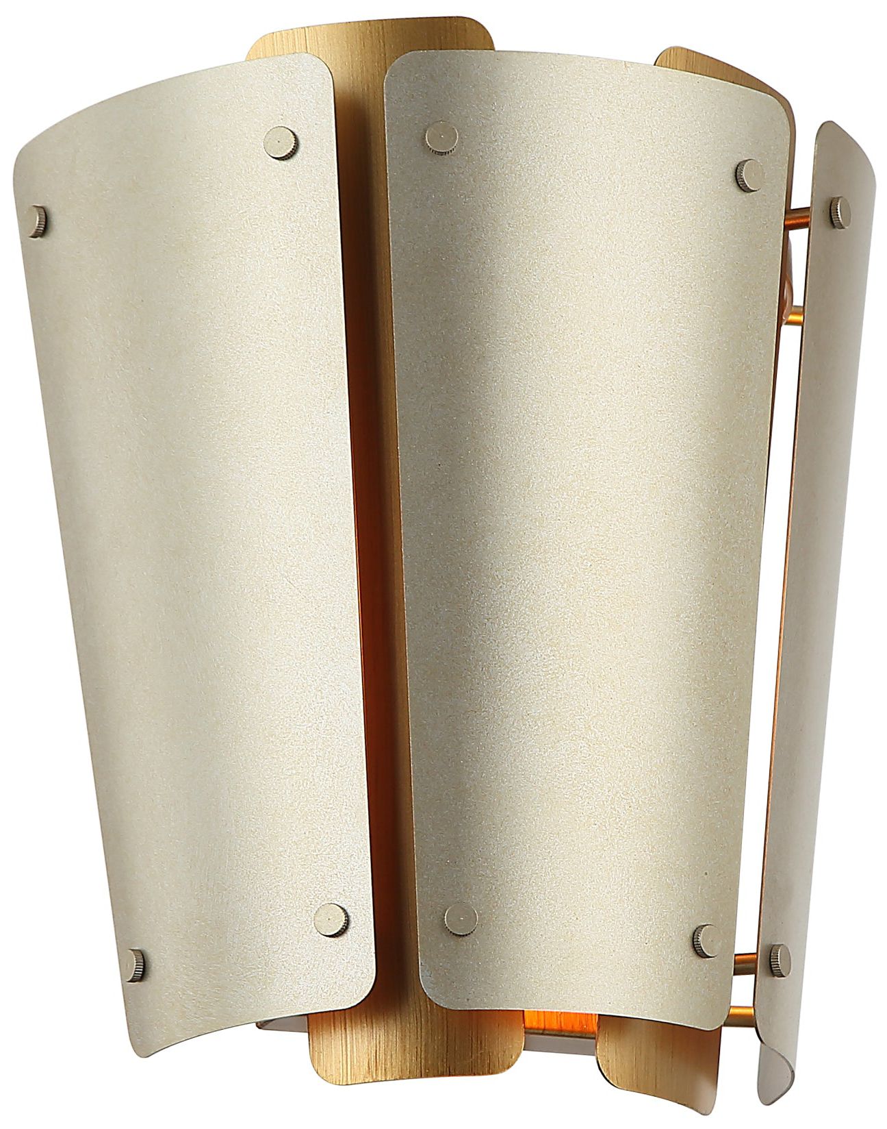 Image 2 Varaluz Peep Show 11 1/2" High Silver/Sienna 1-Light Sconce more views