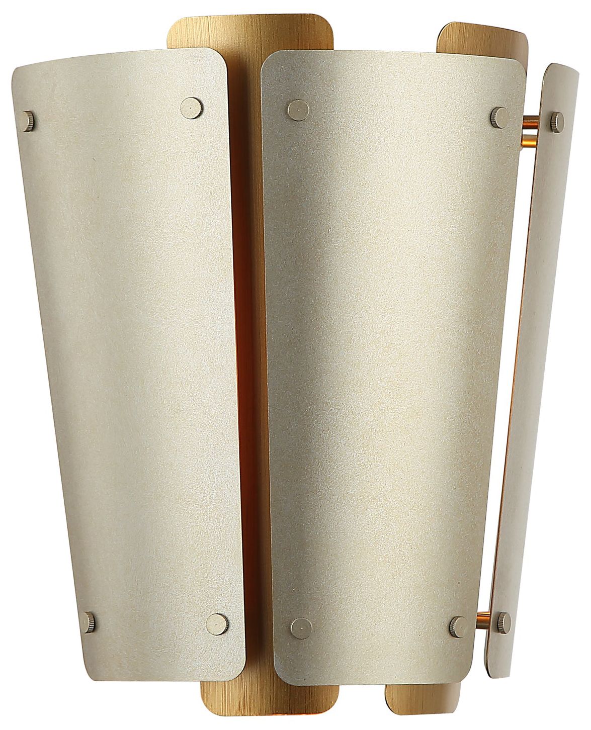 Image 3 Varaluz Peep Show 11 1/2" High Silver/Sienna 1-Light Sconce more views