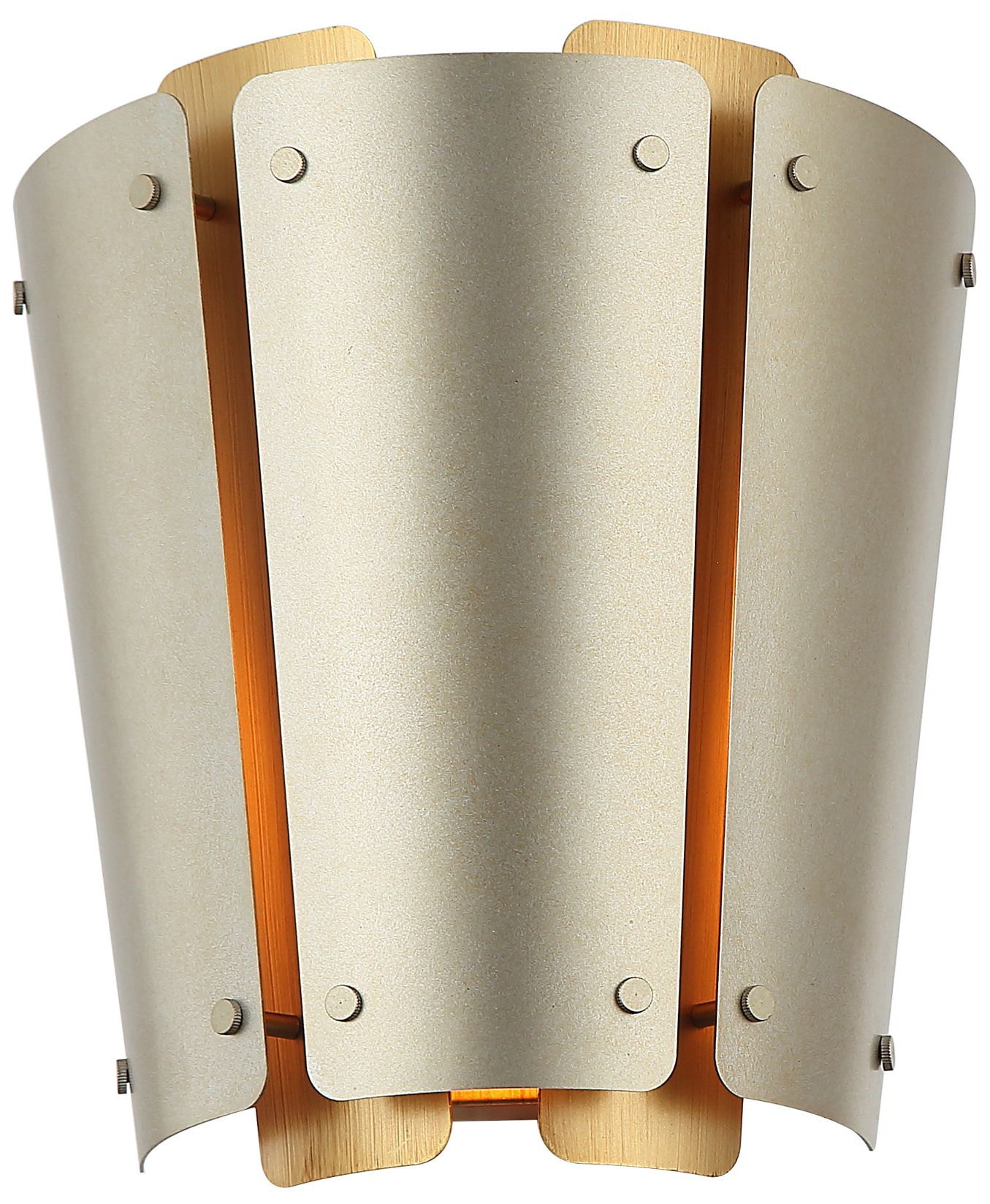 Image 4 Varaluz Peep Show 11 1/2" High Silver/Sienna 1-Light Sconce more views