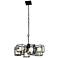 Varaluz Plaza 25 1/2" Wide Carbon 8-Light LED Pendant