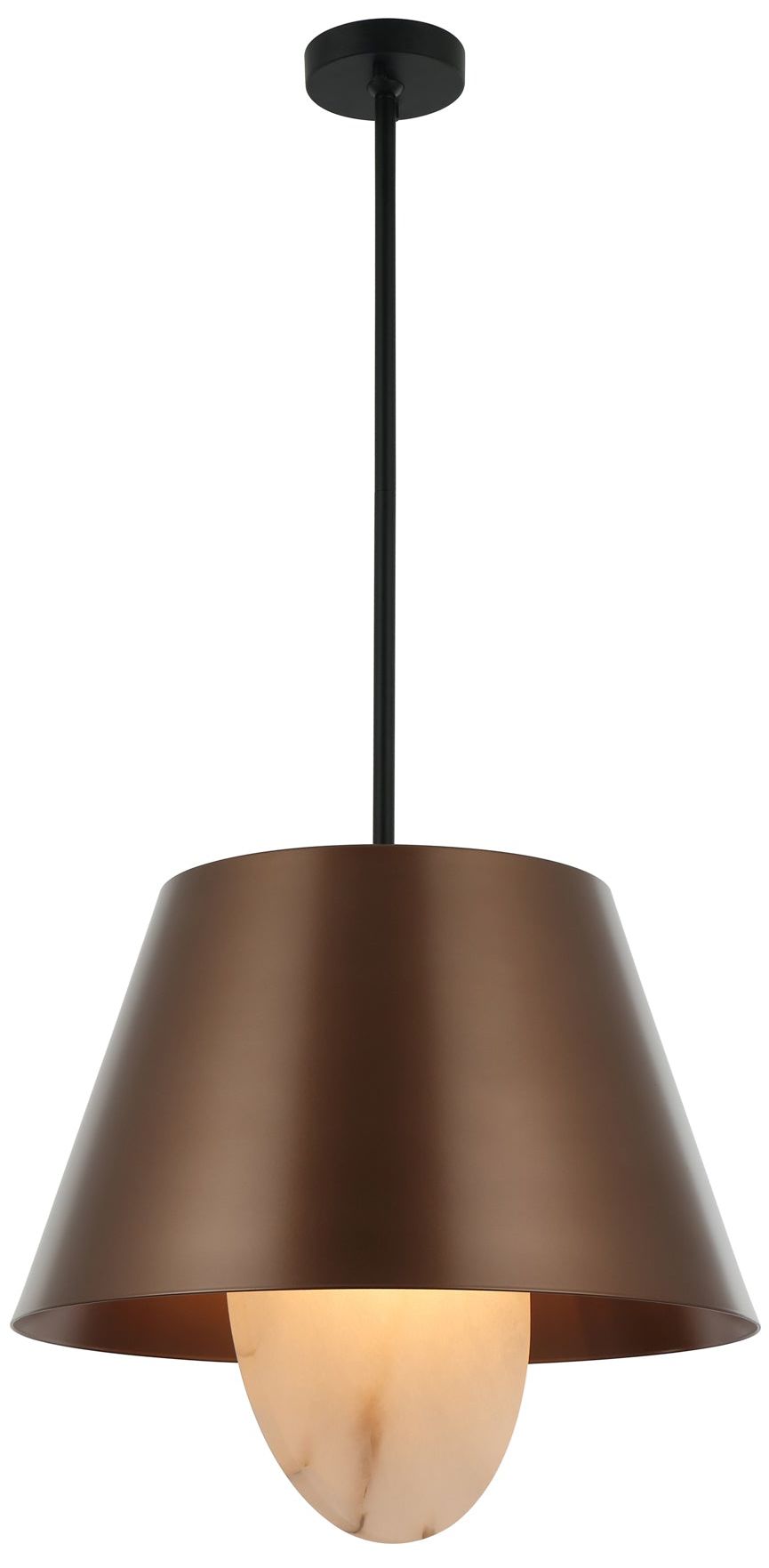 Image 2 Varaluz Rock On 20" Wide Brontourage/Matte Black 4-Light Pendant more views