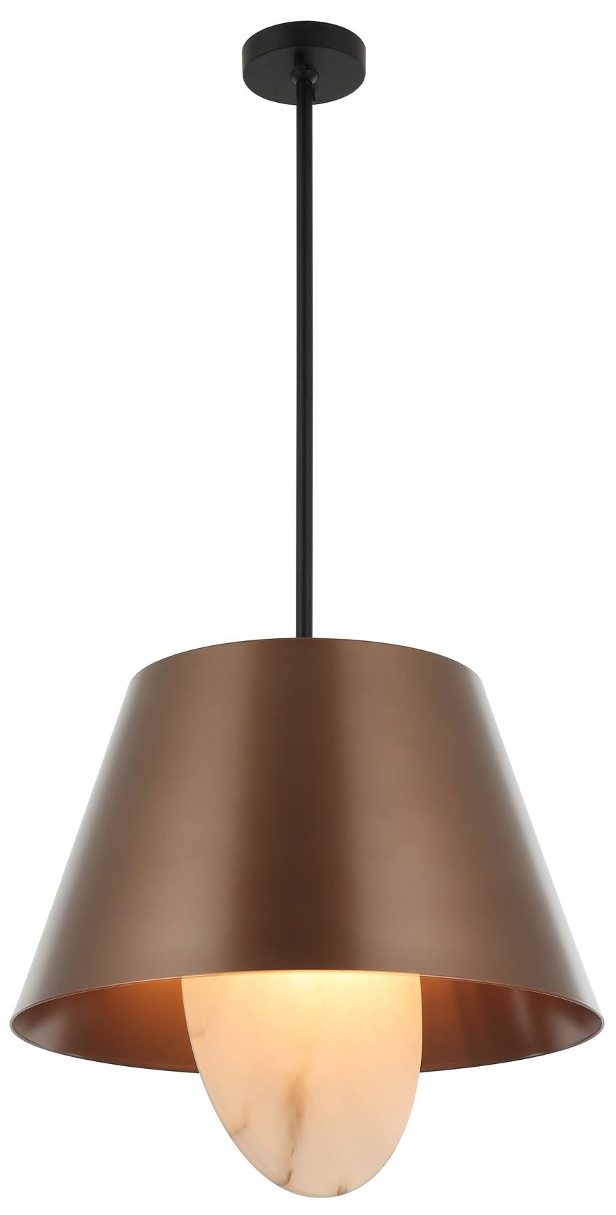 Image 3 Varaluz Rock On 20" Wide Brontourage/Matte Black 4-Light Pendant more views