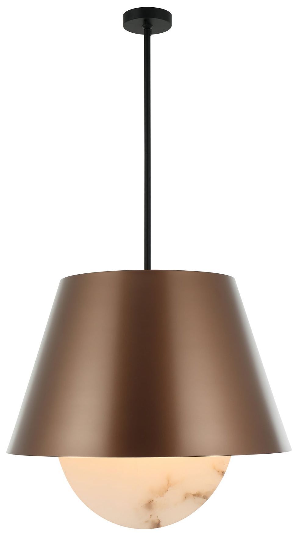 Image 7 Varaluz Rock On 26" Wide Brontourage/Matte Black 6-Light Pendant more views